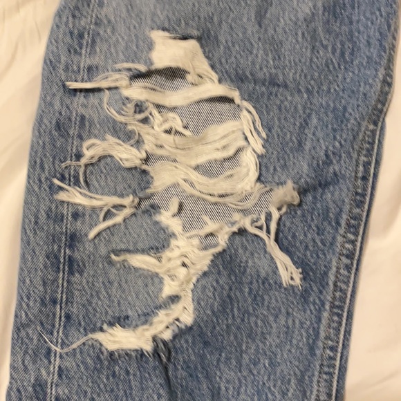 ARITZIA- 90S JEANS DISTRESSED SIZE 25 - Picture 7 of 11